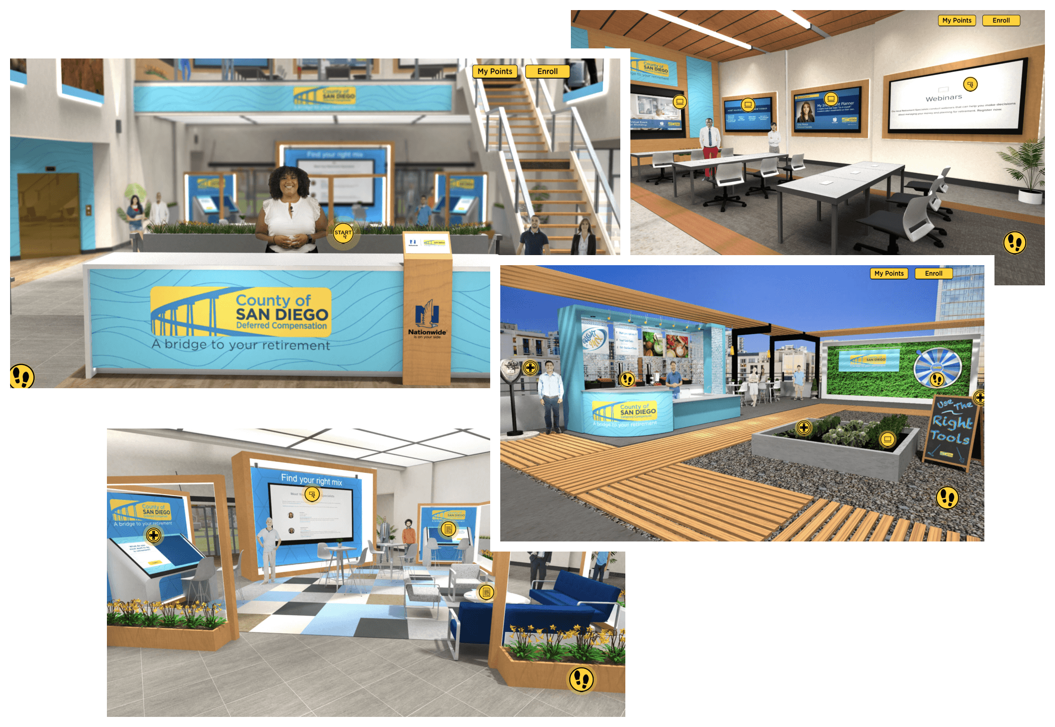 Nationwide County of San Diego virtual booth